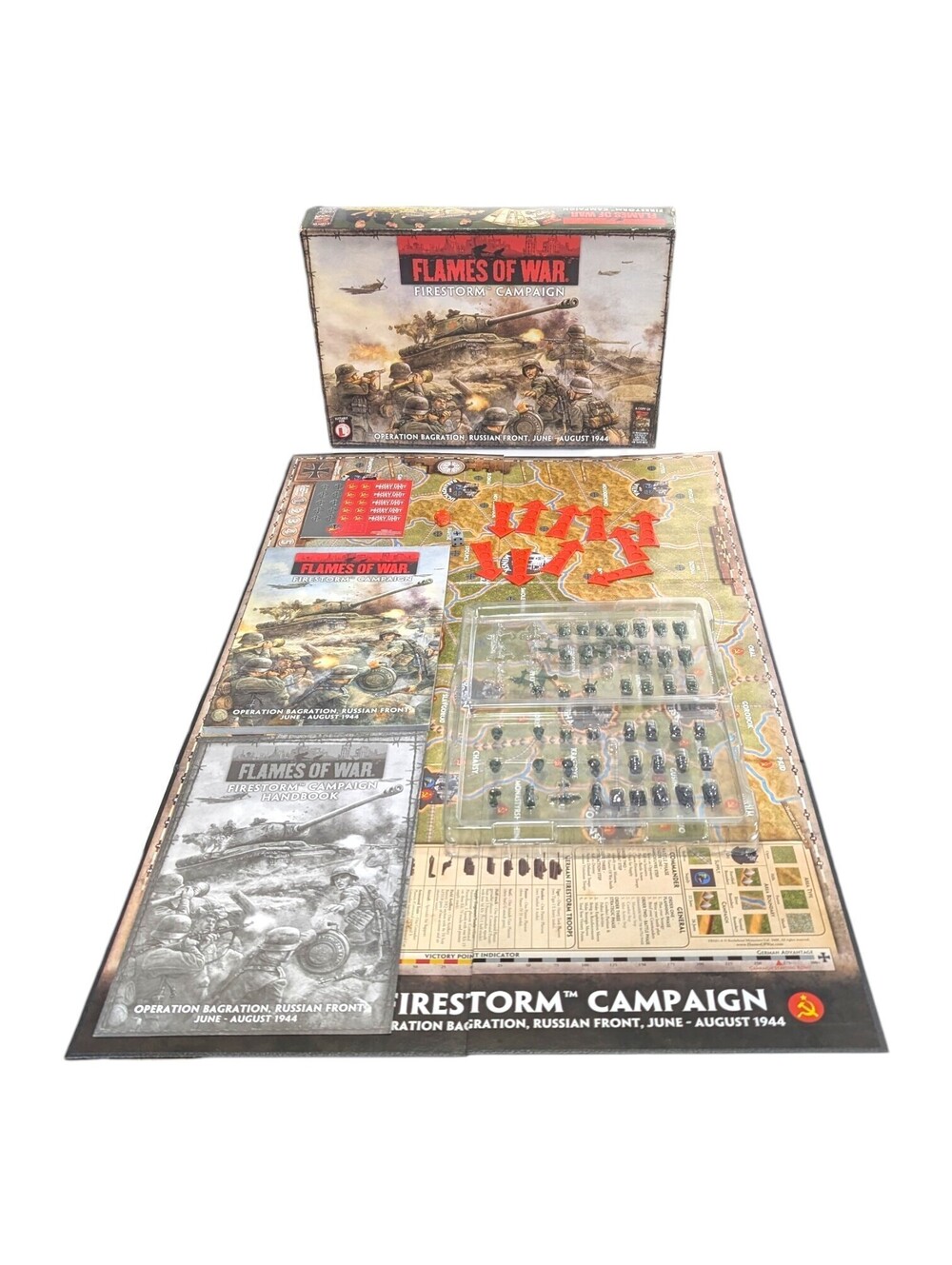 Flames of War Firestorm Campaign Operation Bagration Russian Front Board Game